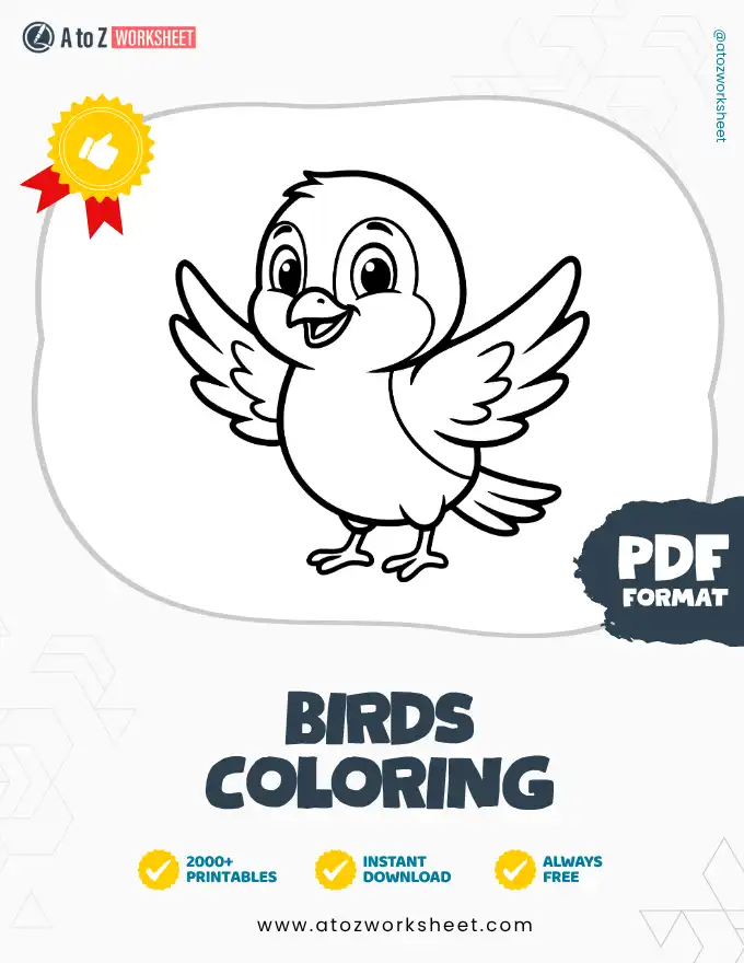 Birds Coloring Pages