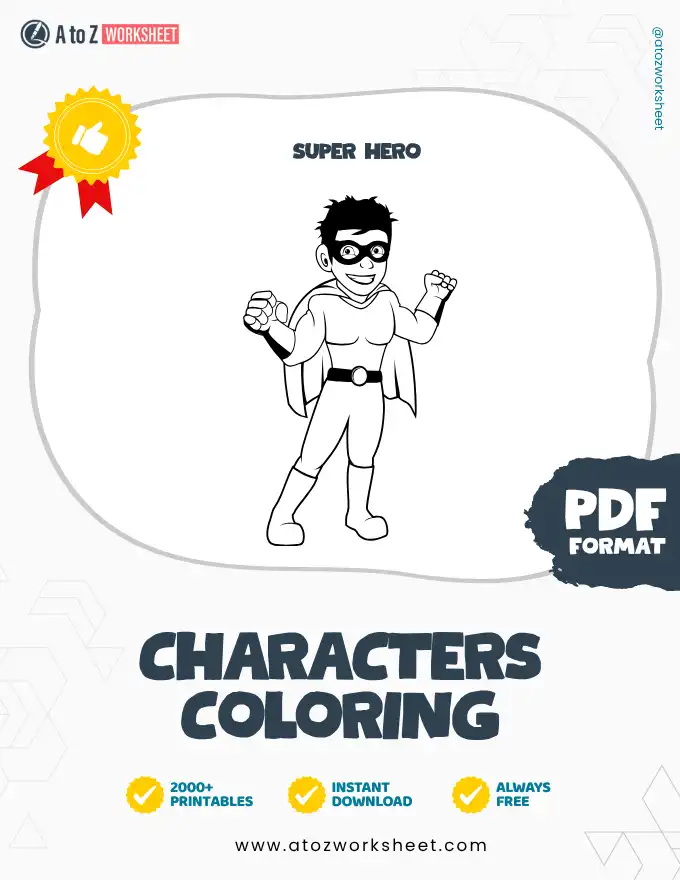 Characters Coloring Pages