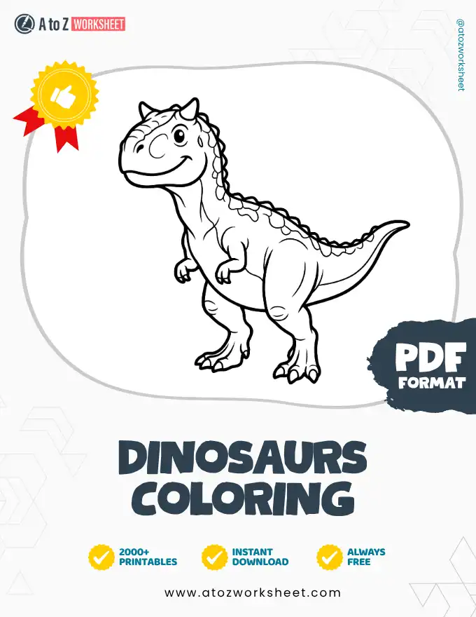 Dinosaurs Coloring Pages