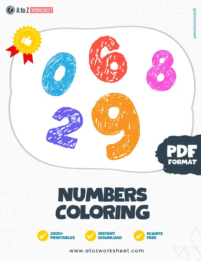 Numbers Coloring Pages
