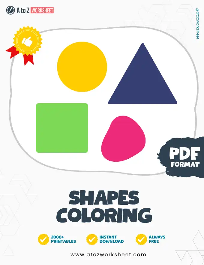Shapes Coloring Pages