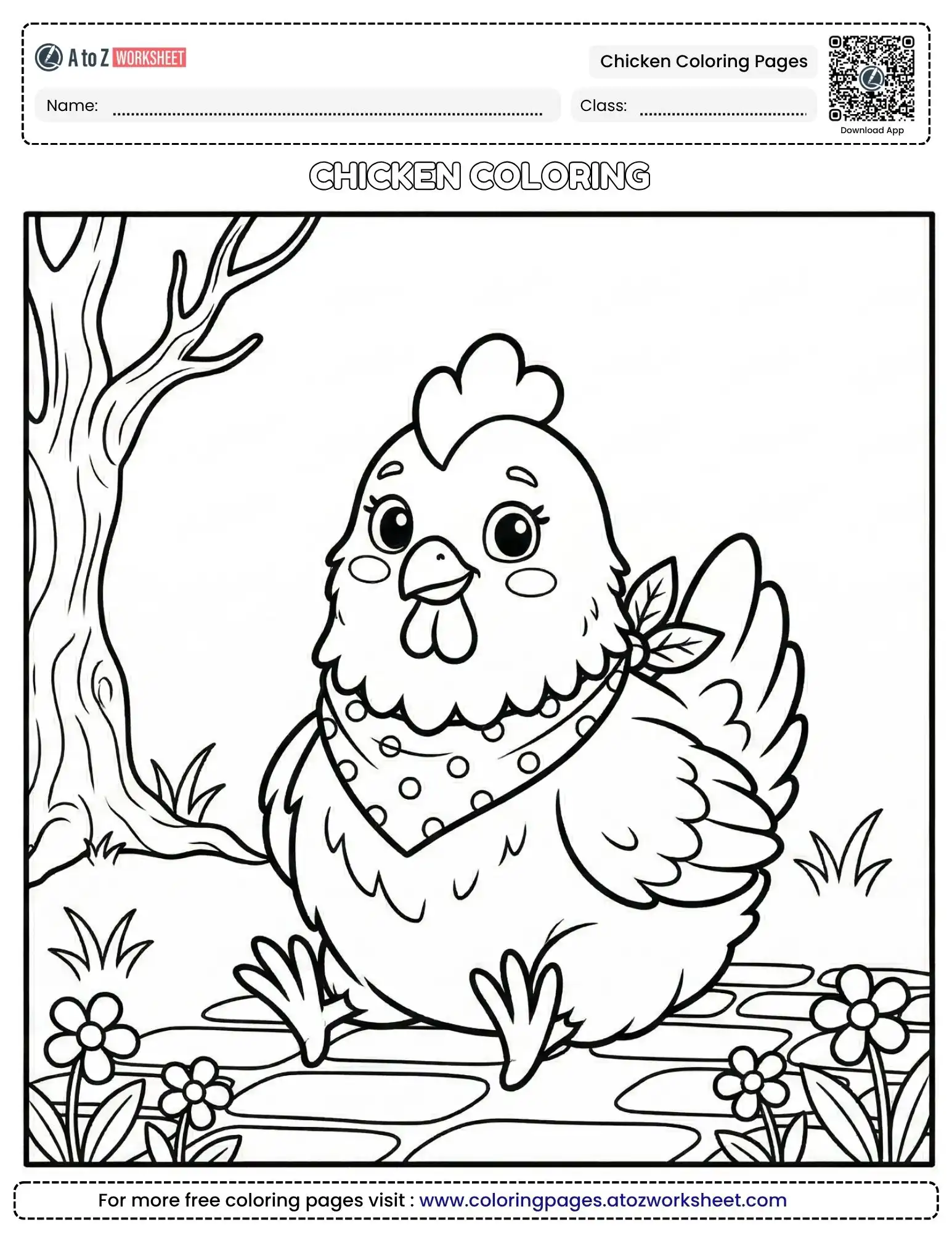 chicken coloring pages birds coloring